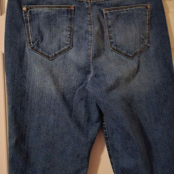 Gloria Vanderbilt Skinnies Skimmer Size 10 jeans capri clamdiggers - Picture 2 of 4